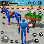 Crazy Spider Horse Riding Game