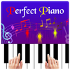 Piano keyboard with Magic Tiles